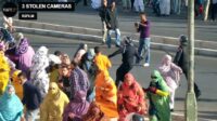 SVT Väst: Här bryts en västsaharisk demonstration för självständighet upp